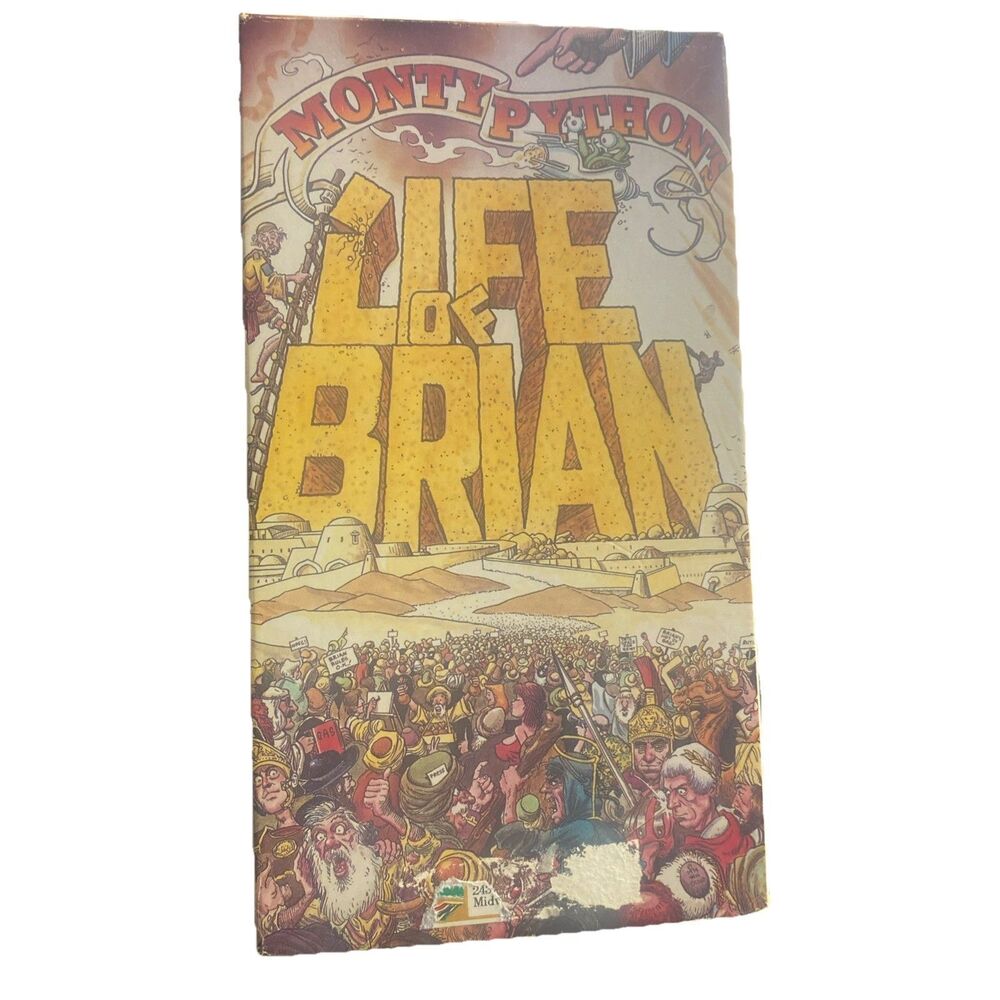 Monty Python's Life of Brian 1979 (VHS, 1991) Comedy Cult Classic